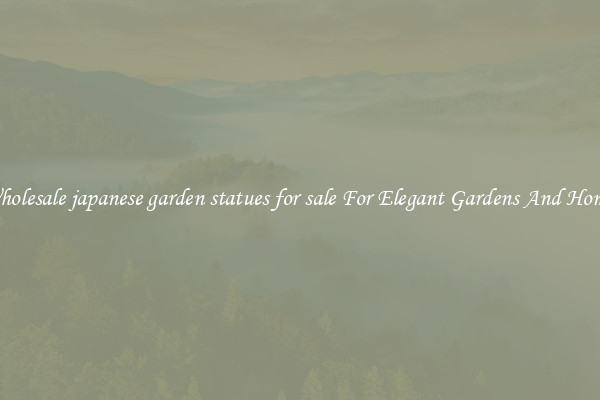 Wholesale japanese garden statues for sale For Elegant Gardens And Homes