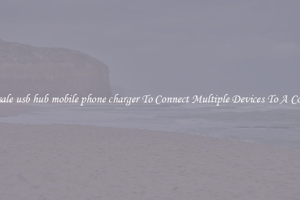Wholesale usb hub mobile phone charger To Connect Multiple Devices To A Computer